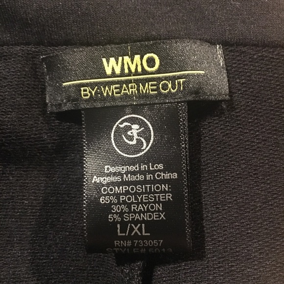 L/xl yoga Capri with tie waist. - Picture 4 of 4